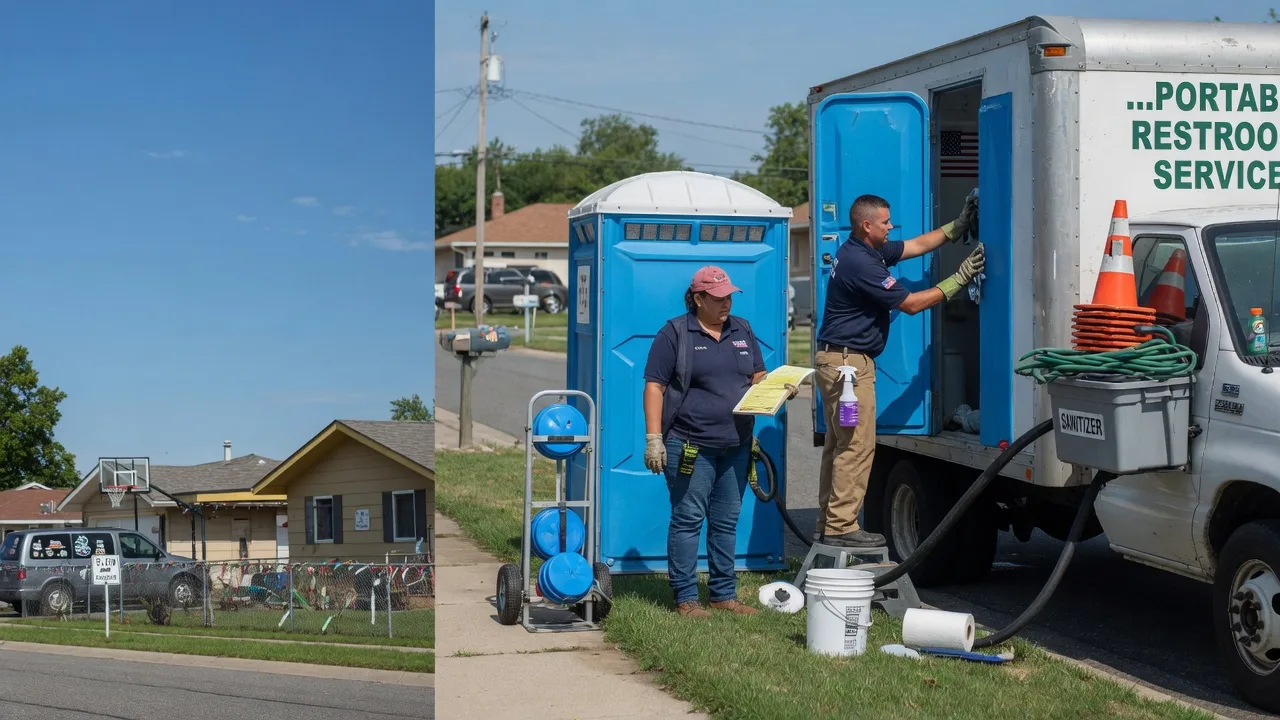 Portable Toilet Rental in Clendenin, WV near me